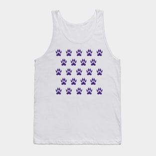 Tiger Paw | Purple Tank Top